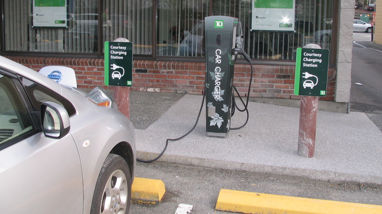 Charge Your EV at TD Canada Trust