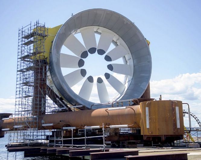 Bay of Fundy to get tidal power turbine next month