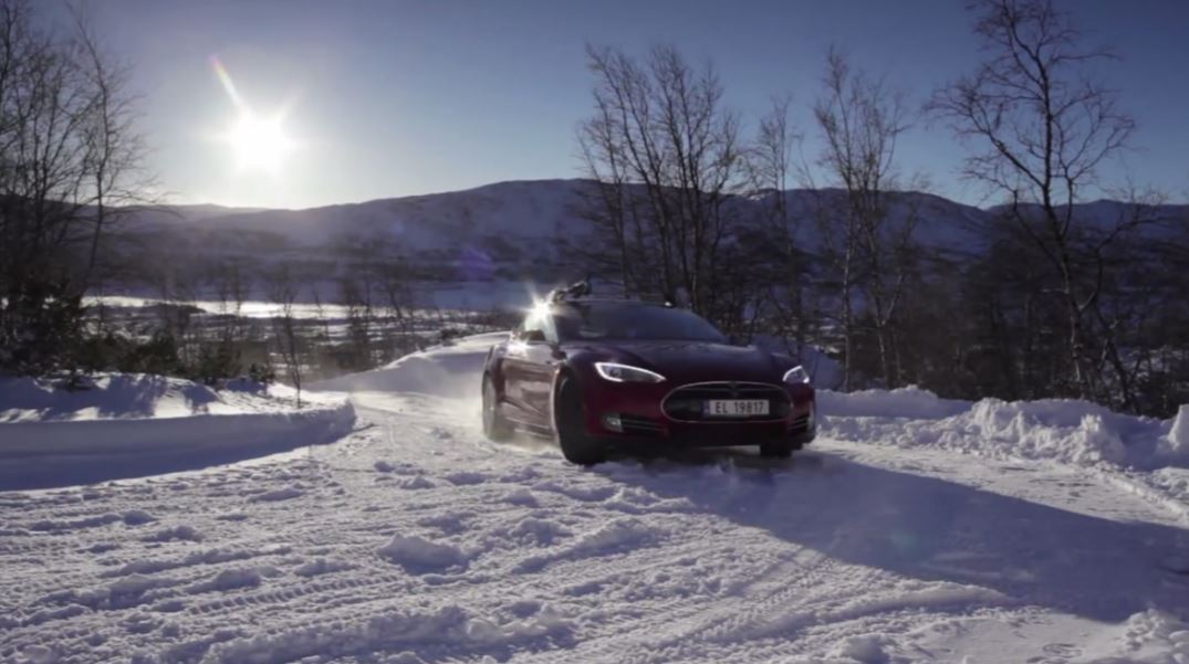 Snowy Norway Loves Electric Cars