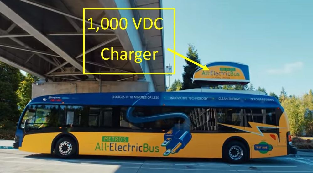 Electric bus opens up charging patents