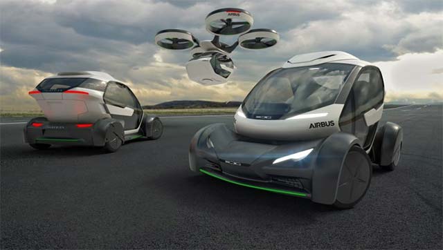 Airbus Reveals Its Pop.Up Flying Car Concept In Geneva